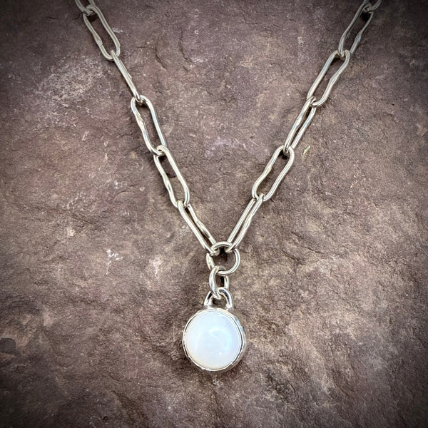 Eileen pearl drop necklace