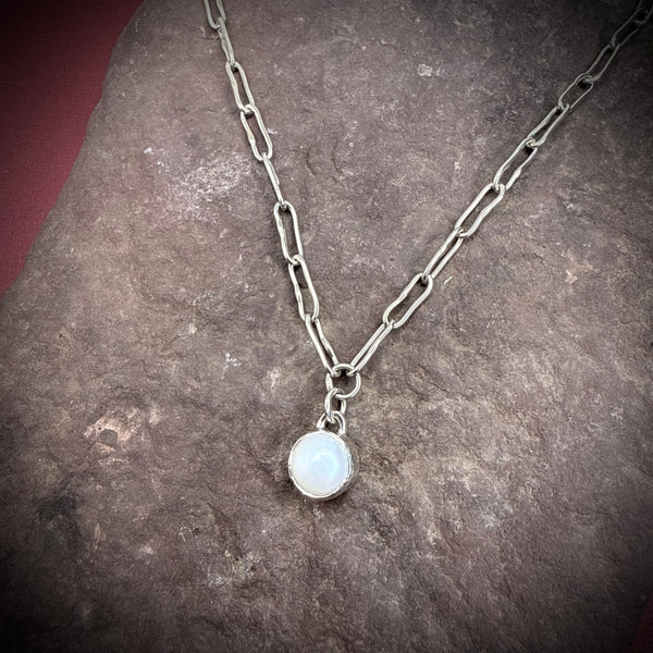 Eileen pearl drop necklace