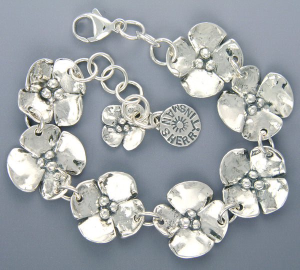 Dogwood Flower Bracelet