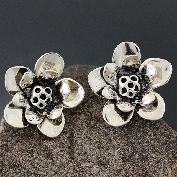 Lotus Flower Earrings