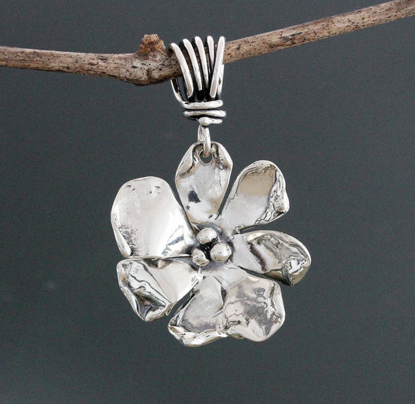 Sterling Silver Windflower Pendant