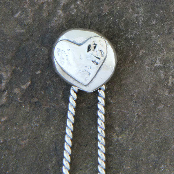 Heart Ball Hair Pin