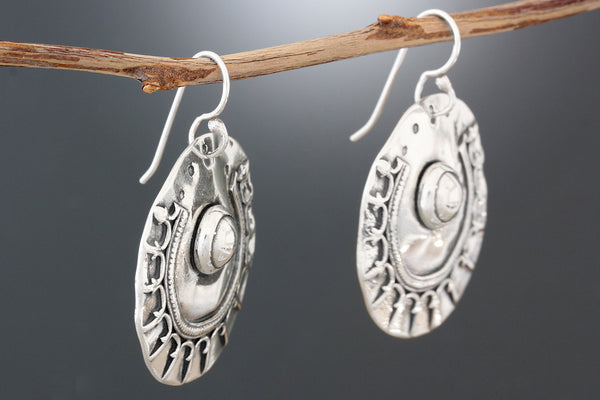 Shield Earrings - Large