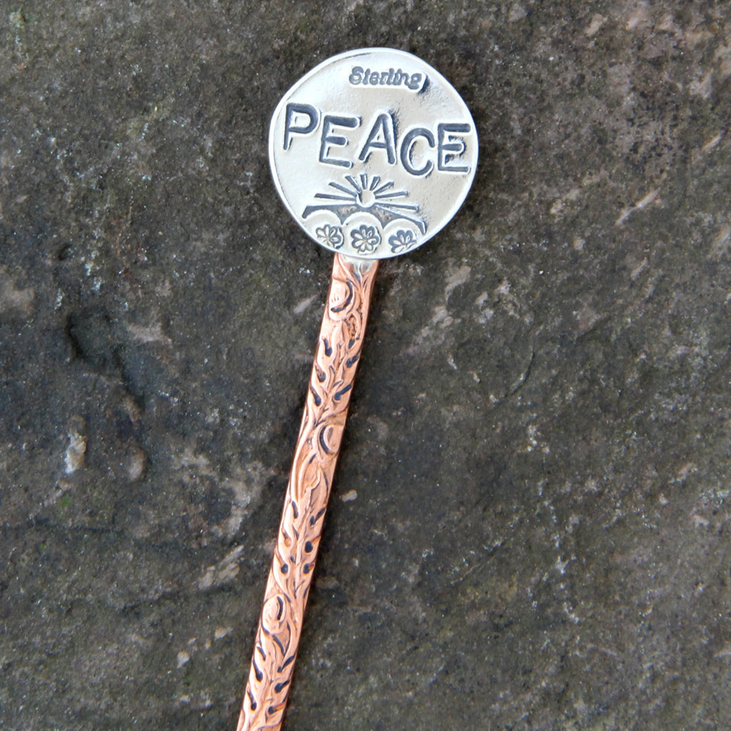 Peace Hair Stick