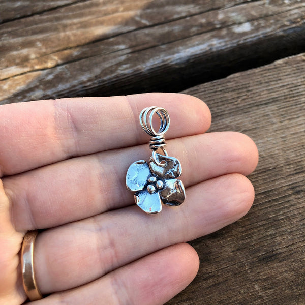 Dogwood Flower Pendant