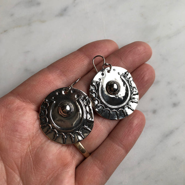 Shield Earrings - Large