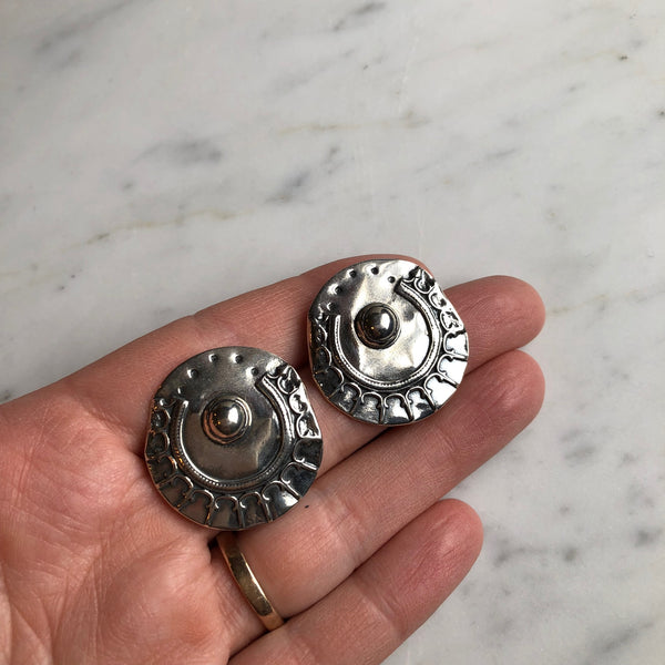 Shield Earrings - Large