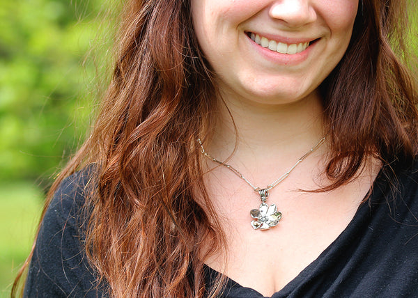 Sterling Silver Windflower Pendant