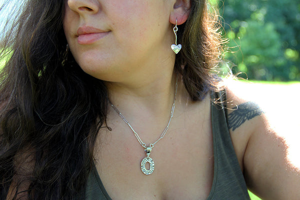Heart on Vine Earrings