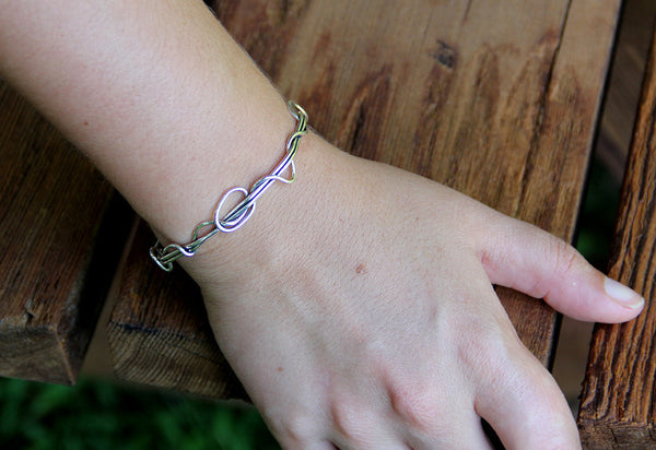 Wrapped Vine Cuff Bracelet