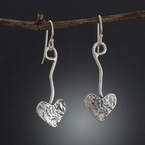 Heart on Vine Earrings
