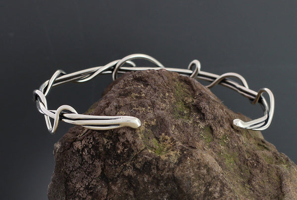 Wrapped Vine Cuff Bracelet